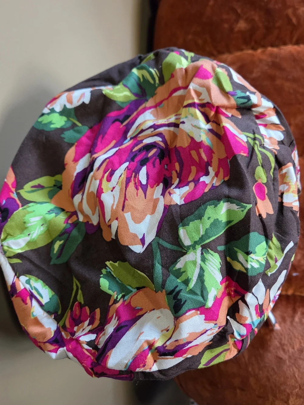 Vera Bradley Plastic Lined "Ditty Bag" In English Rose Pattern - Picture 6 of 7